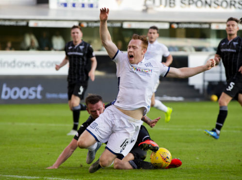 Danny Johnson wins the second of his penalties.