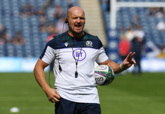 Scotland head coach Gregor Townsend.