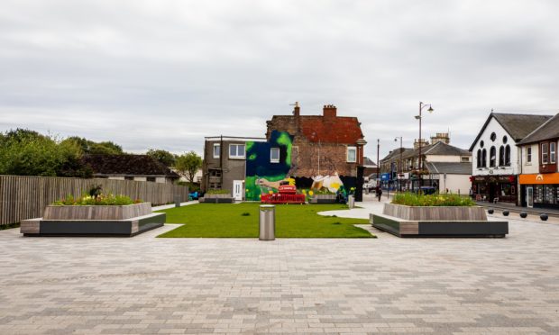 the new green square