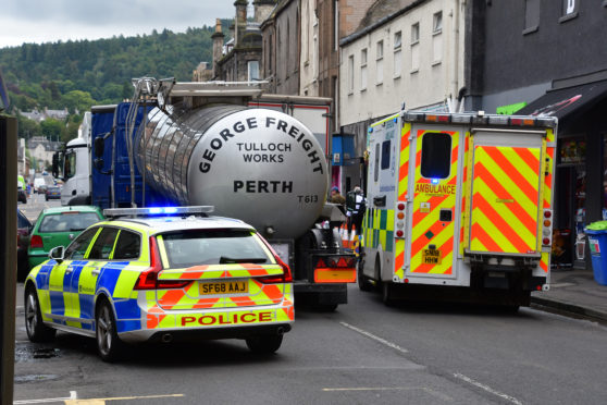 The crash on South Street, Perth