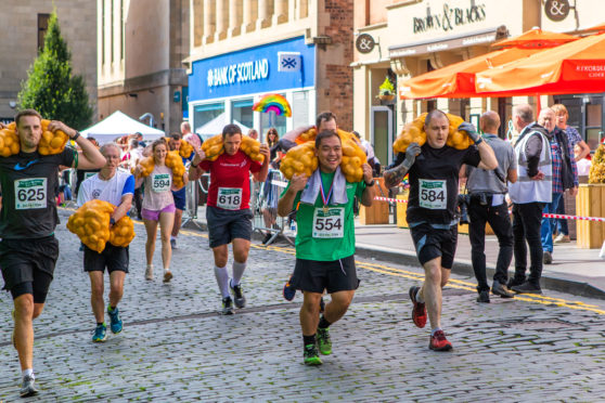 The Tattie Run on Super Saturday