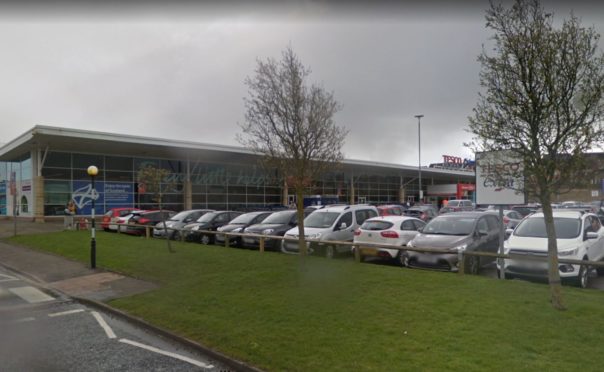 Tesco Extra in Dunfermline (stock image).