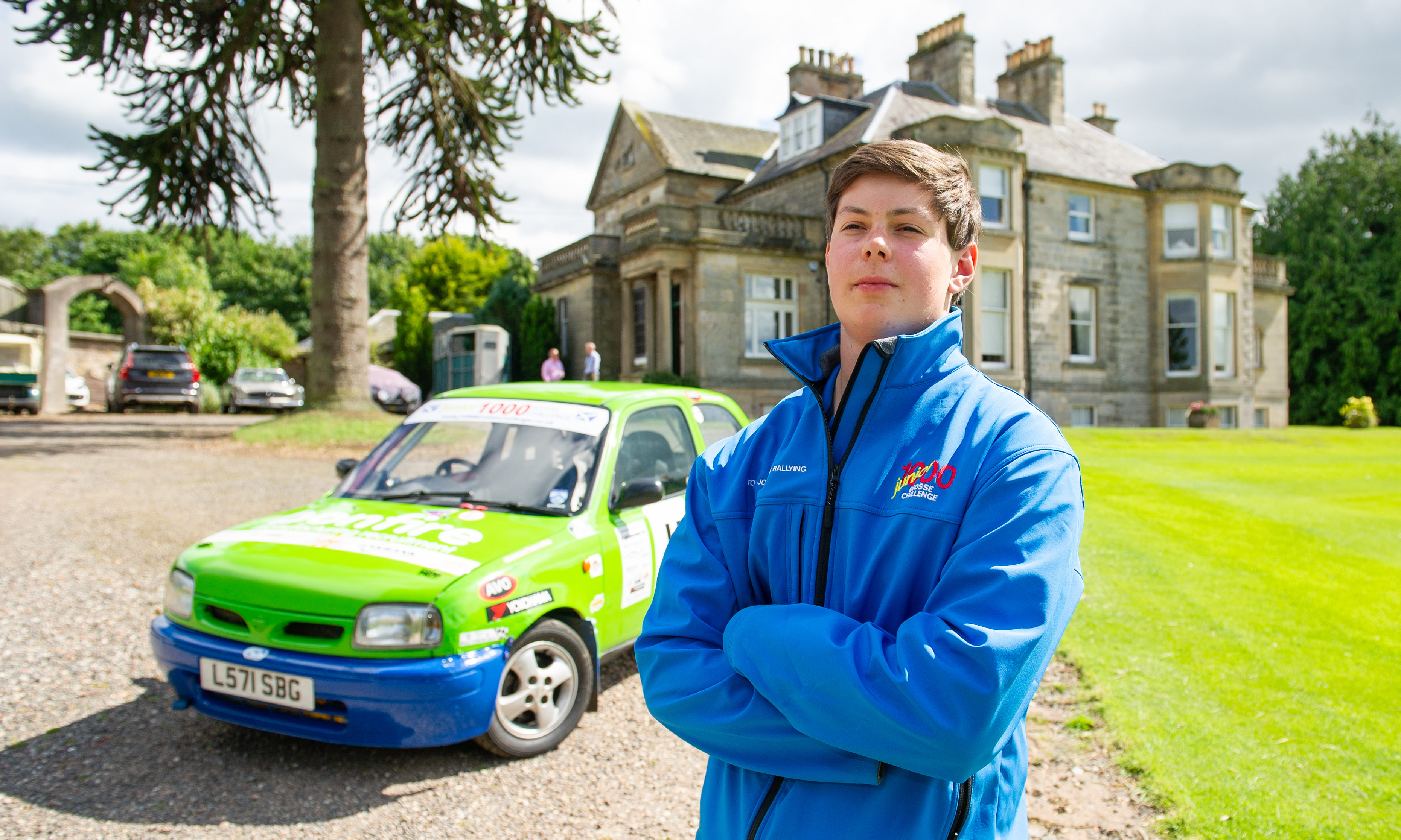 Thomas Johnstone of Fife who is taking Scotland’s rallying world by storm.