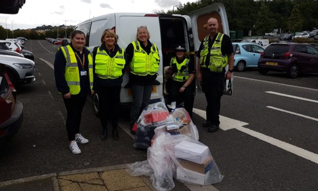 Goods seized by Trading Standards at Errol Market