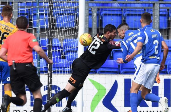 Michael O'Halloran scores, but is disallowed.