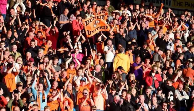United fans are keen to enter Tannadice again.