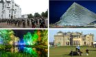 Some of the Tayside and Fife attractions named on the Lonely Planet list.