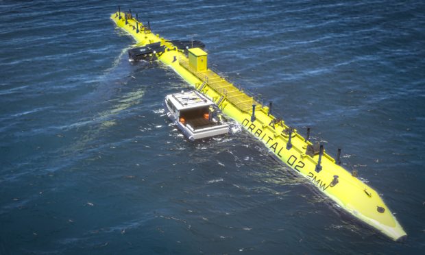 The O2 tidal turbine