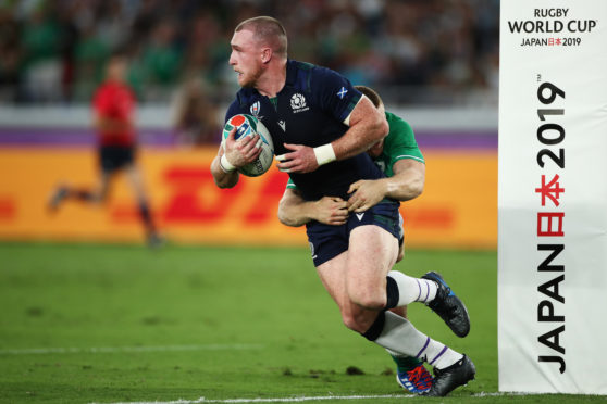 Stuart Hogg - has Scotland's best player been neutered by their kicking style.