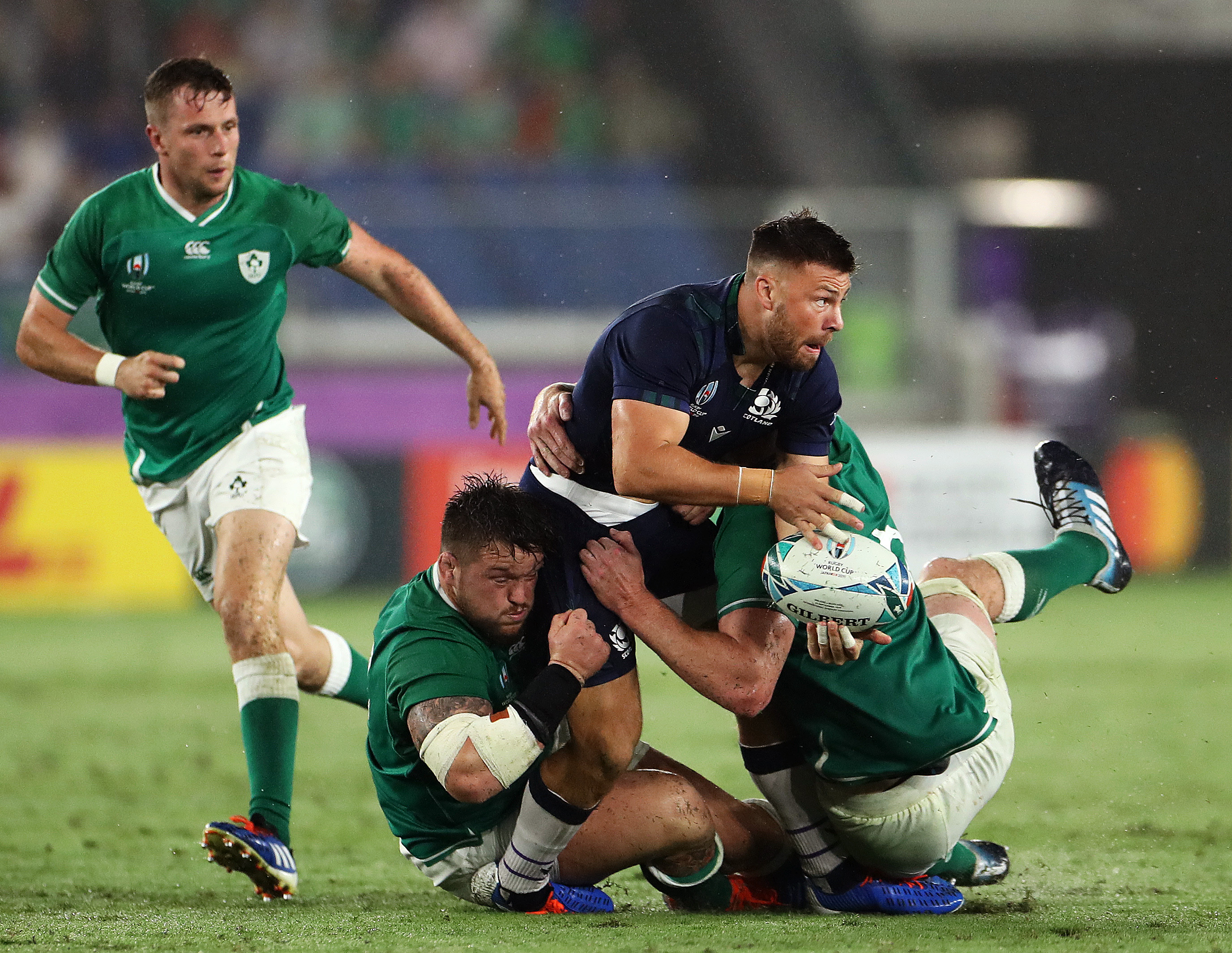 Ali Price suffered a foot injury in Scotland's defeat in Yokohama and is out of the Rugby World Cup.