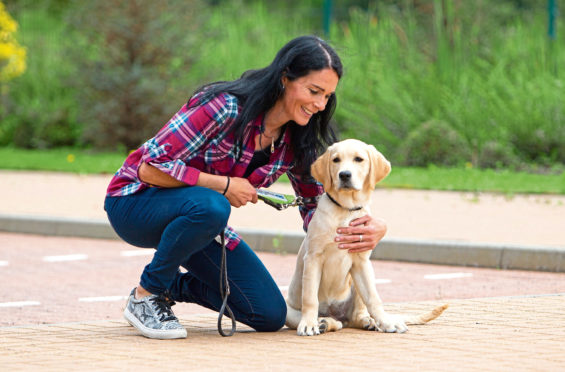 Gayle Ritchie meets what she reckons is the cutest puppy ever at the Guide Dogs Scotland training centre in Forfar.