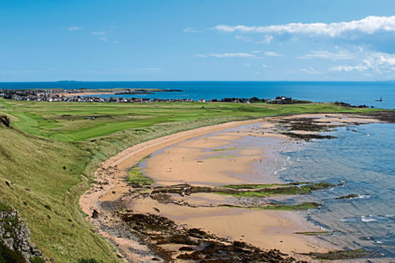 Take a Hike Earlsferry Links and West Bay. Picture:  James Carron