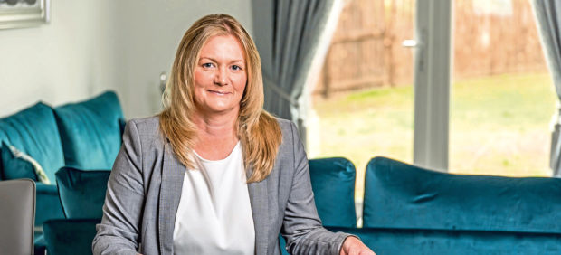 Karen Nicoll, managing director of DJ Laing Homes