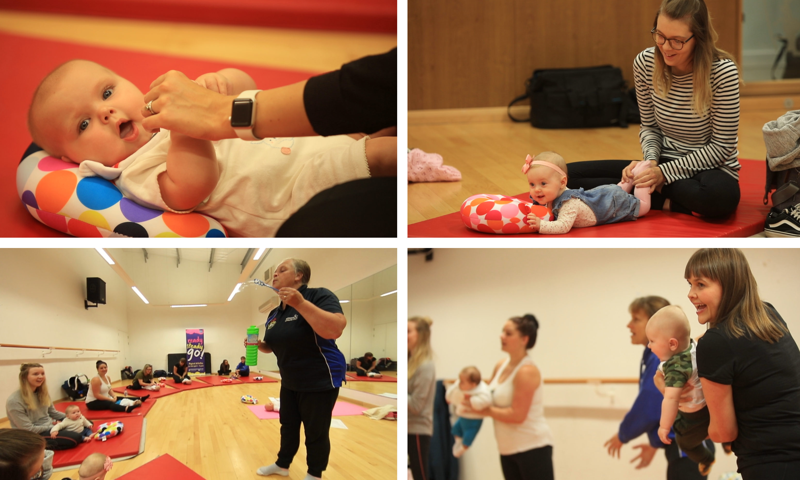 Baby yoga in Dundee.