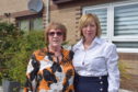 Ann Erskine with Lesley Laird.