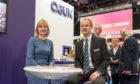 Deirdre Michie and Ross Dornan of Oil and Gas UK at the Offshore Europe conference.