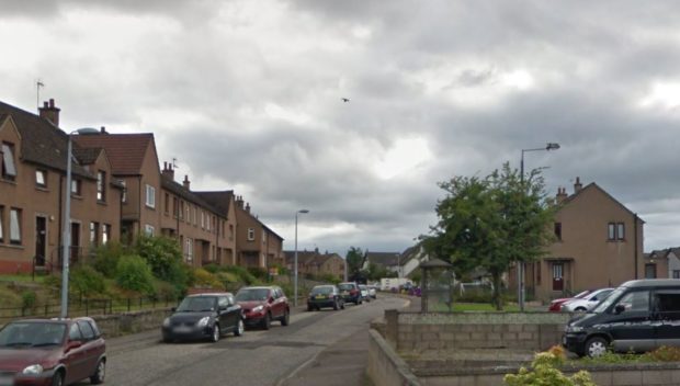 Gallowshade Road, Forfar (stock image).