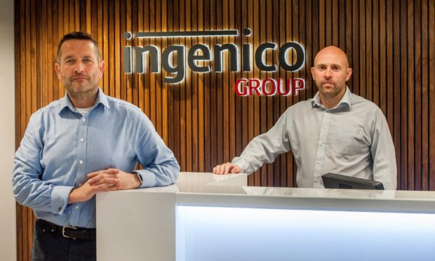 Simon Fairbairn and Matt Kennedy of Ingenico

CR0013641

(c) Wullie Marr Photography