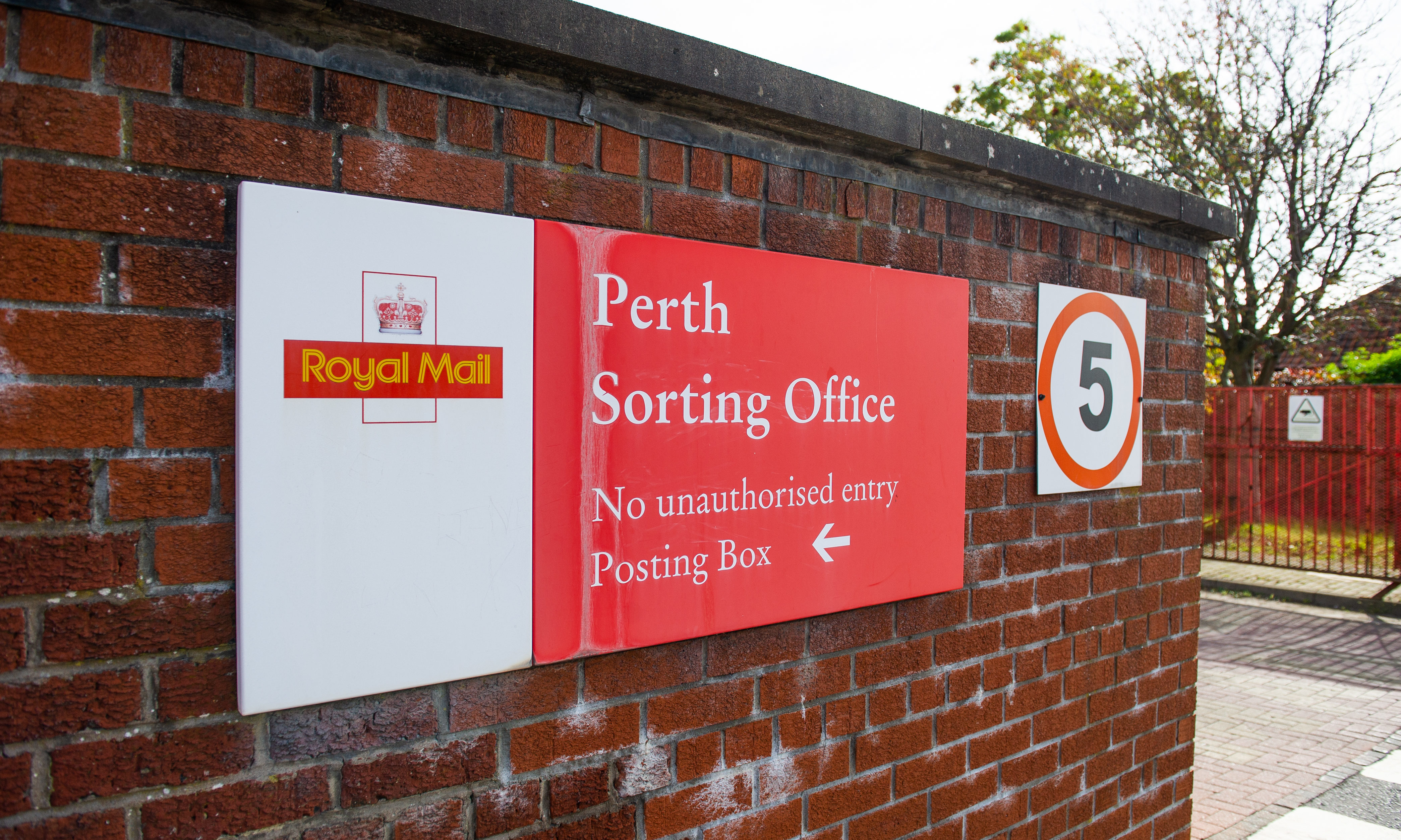 The Feus Road sorting office.
