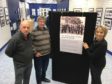 Kirkcaldy Photographic Society members Ron Walker, Stewart Russell and Cathy Davies at the pop up gallery.