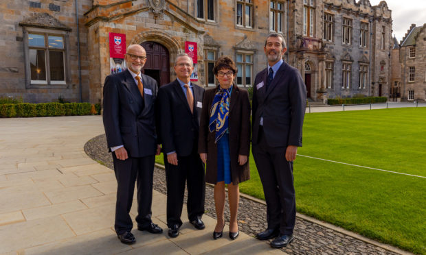 Professor David Crossman, Dr Daniel Levy, Professor Sally Mapstone, Professor Frank Sullivan