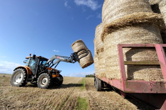 Farmers are advised against overloading trailers.