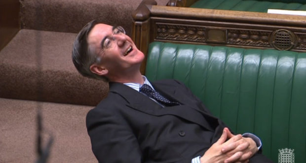 Leader of the House of Commons Jacob Rees-Mogg.