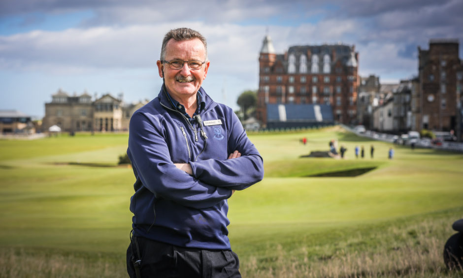 Paul McGlynn is chief marshal at the 2019 Alfred Dunhill Links Championship
