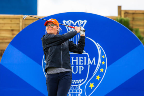 Daphne Van Houten at Gleneagles