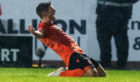 Cammy Smith after scoring against Dundee.