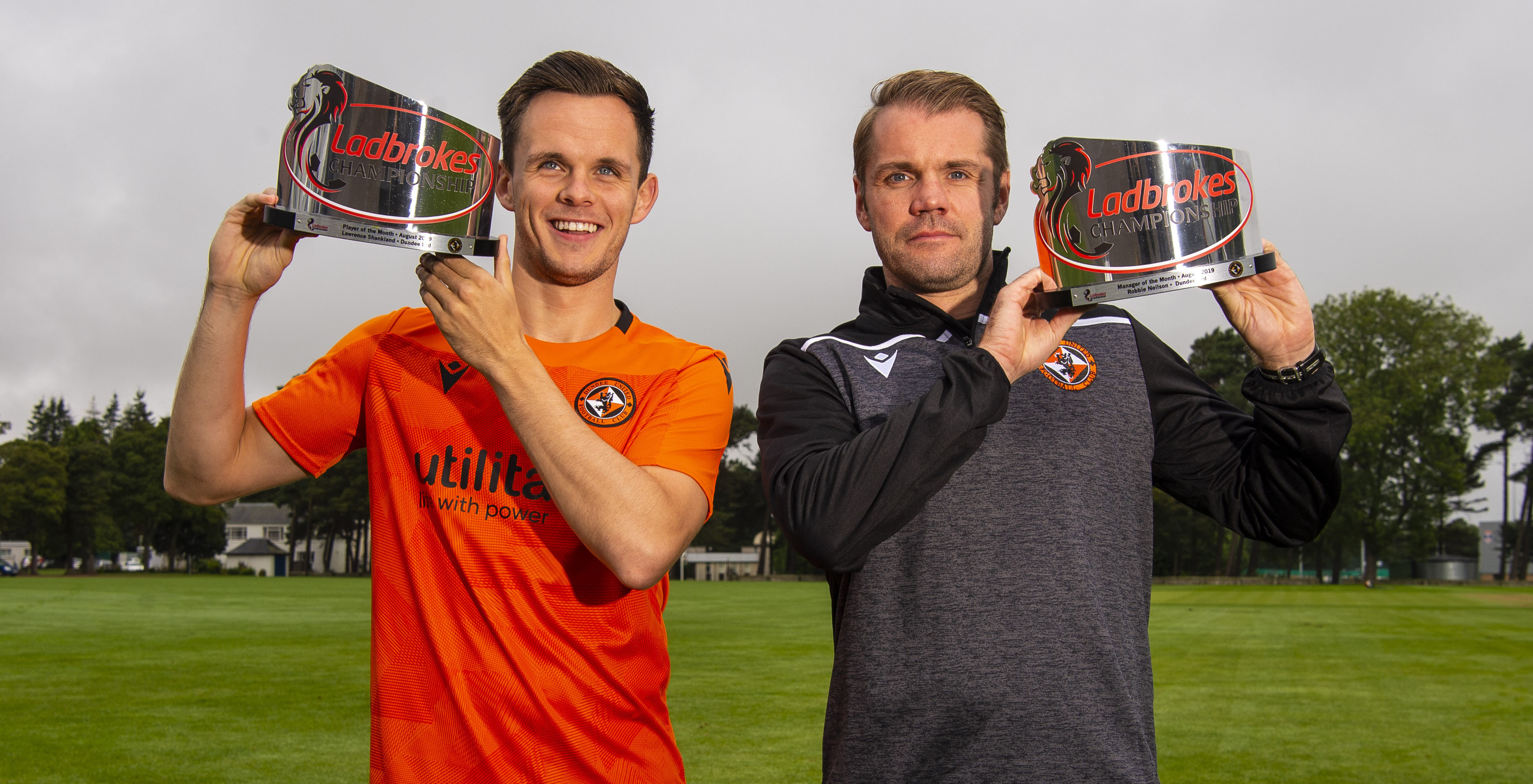 Lawrence Shankland and Robbie Neilson.