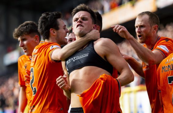 Lawrence Shankland: has inspired United this season.