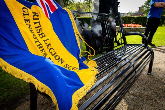 The latest addition to Glenrothes war memorial gardens.