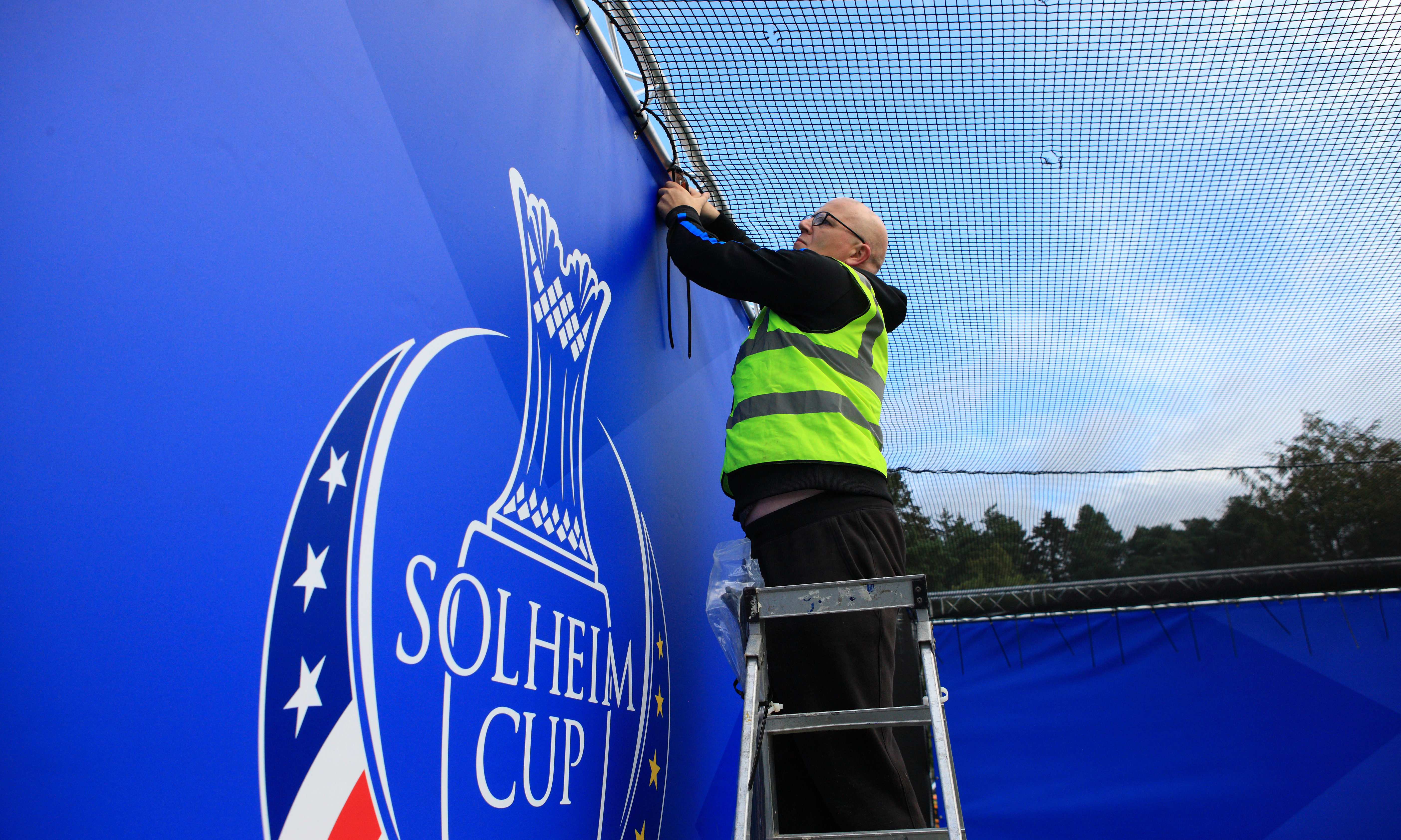 The Solheim Cup is being held at Gleneagles next week.