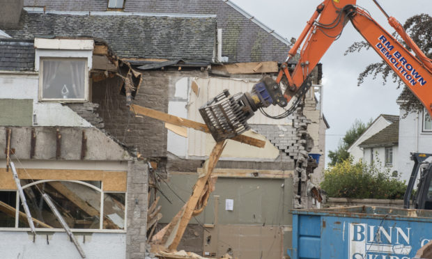 Diggers get stuck in at the Wheel Inn