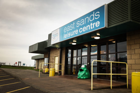 The East Sands Leisure Centre, St Andrews.