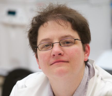Forensic Science Professor Niamh Nic Daéid at Dundee University.