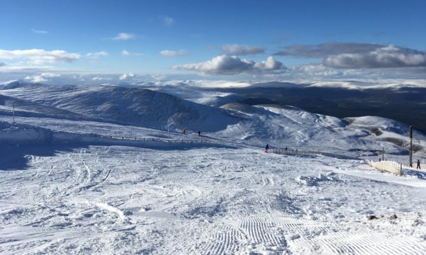 Cairngorm Mountain ski centre.