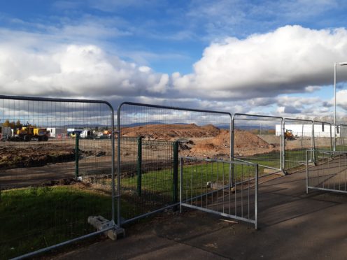 Work has started on the Forfar early years centre at the site of the town's former Academy.