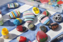 Rock painting is a popular pastime for people across Scotland.