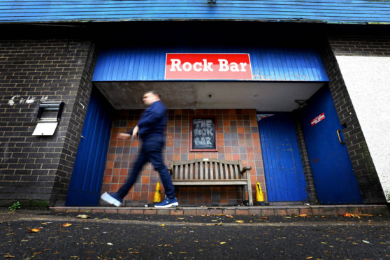 The Rock Bar in Menzieshill.