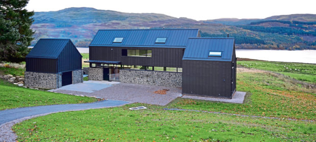 A property that AGB Scotland completed at Loch Tay