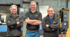 Three of the founders of Creo Engineering in Fife. l-r Brian Menagh, Iain Bickett, Graham Dudgeon.