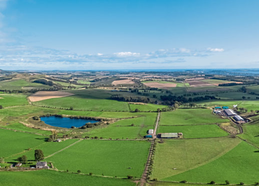 Ardgarth Farm at Lundie, near Dundee.