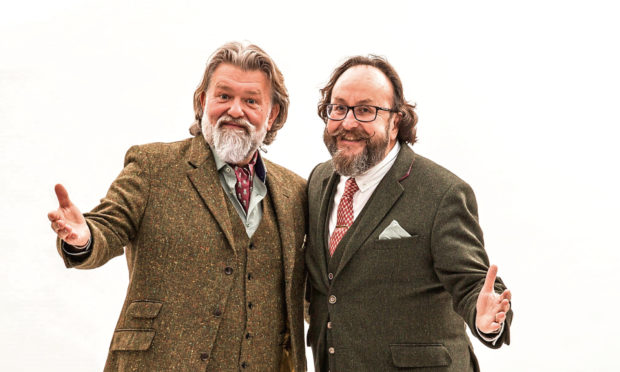 Hairy Bikers Si King and Dave Myers.