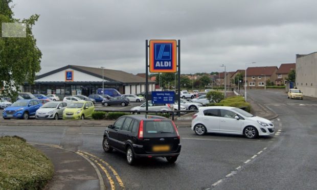 Kevin Hook attacked David Taylor near the Aldi supermarket in McKenzie Street, Kirkcaldy.