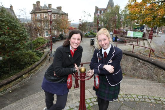 Beth Bell and her daughter Siobahan who is also a member of Creative Crieff