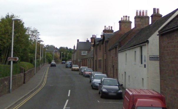 Brechin Road, Kirriemuir (stock image).