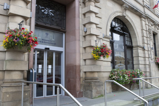 Perth and Kinross Council headquarters.