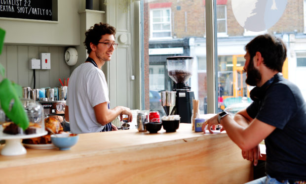 Brodie Williams has opened a cafe in London